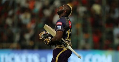 Kolkata Knight Riders all-rounder Andre Russell