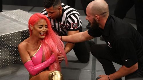 Eva Marie was Shayna Baszler's latest victim on WWE RAW.