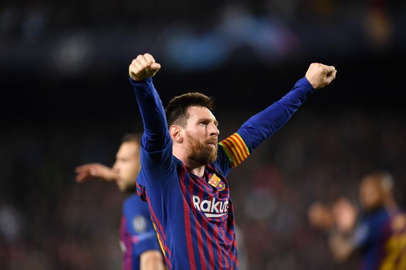 Lionel Messi scored an amazing free-kick against Liverpool at Camp Nou in 2019