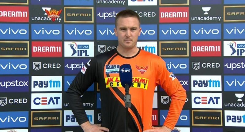 SRH batter Jason Roy. Pic: IPLT20.COM