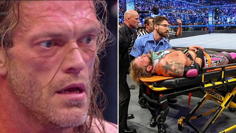 Edge had to be stretchered out of Madison Square Garden not too long ago.