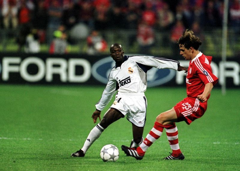 Claude Makelele in Bayern v Real Madrid