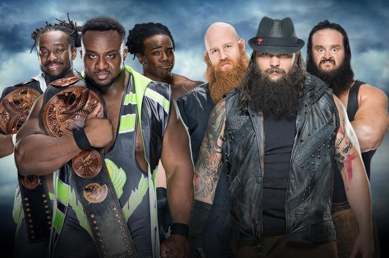 Big E and Bray Wyatt in WWE