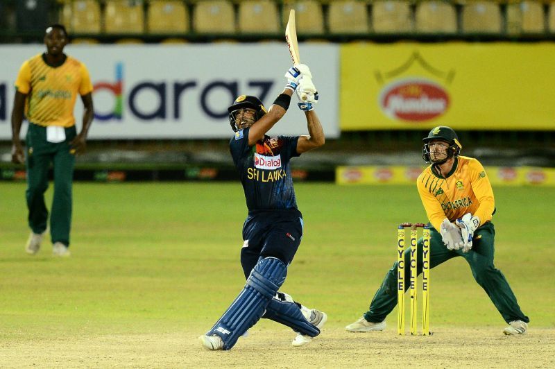 Chandimal was unbeaten on 66 in the first T20I.