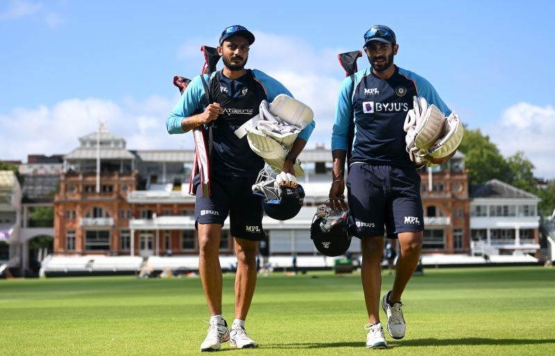 India left-arm spinner Axar Patel and pacer Jasprit Bumrah