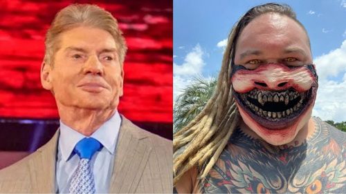 Vince McMahon (left) and Bray Wyatt (right)