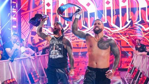 The Usos retained their titles against the Street Profits at Extreme Rules