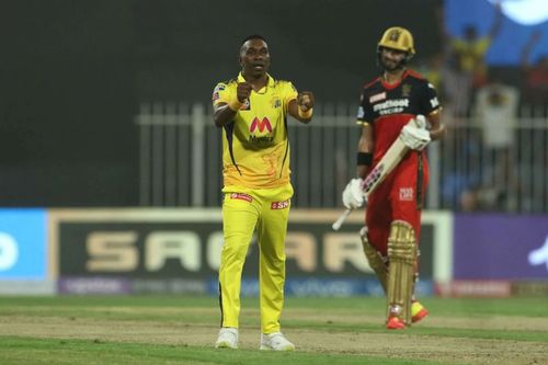 CSK all-rounder Dwayne Bravo. Pic: IPLT20.COM