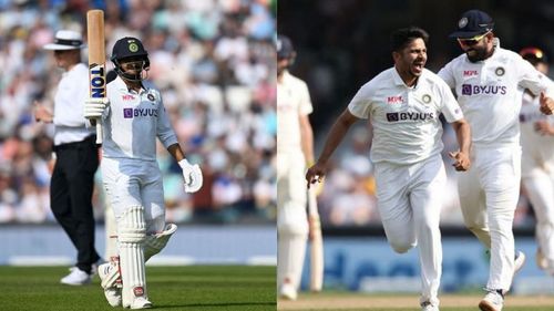 Shardul Thakur shone with both bat and ball at The Oval.