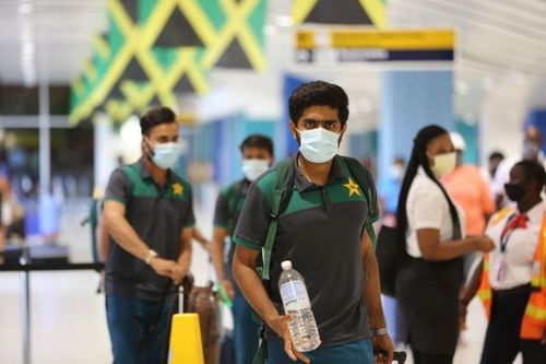 Pakistan team members (Image courtesy: Pakistan Cricket Board's Instagram)