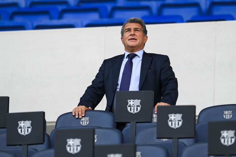 FC Barcelona president Joan Laporta