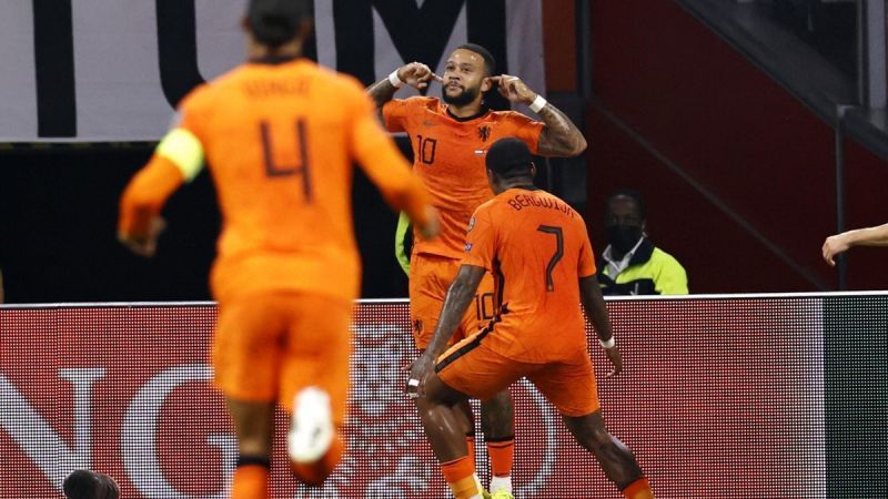 The Netherlands were on fire tonight