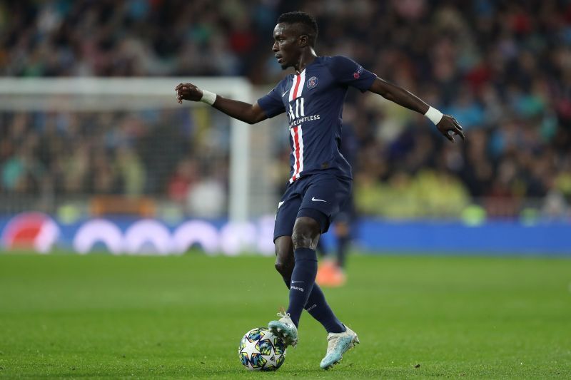 A snap from Paris Saint-Germain&#039;s 3-0 victory over Real Madrid in the 2019-20 UEFA Champions League.