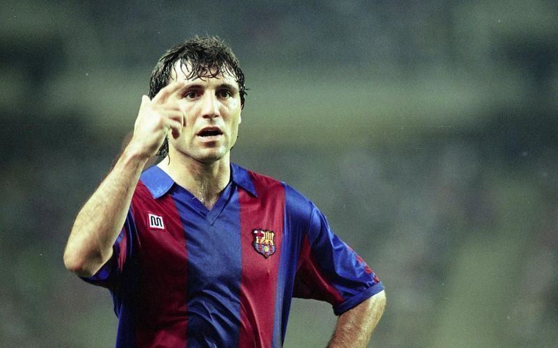 Hristo Stoichkov is one of the best players to have worn Barcelona's #10 jersey.