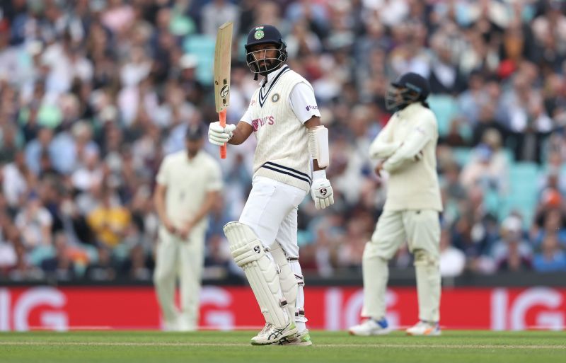 Cheteshwar Pujara made a swift half-century on Day 3