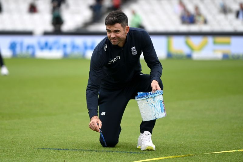 James Anderson has a rough outing at the Oval