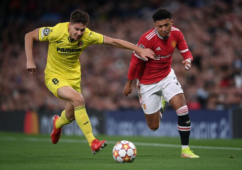 Jadon Sancho has had a slow start to his Manchester United career