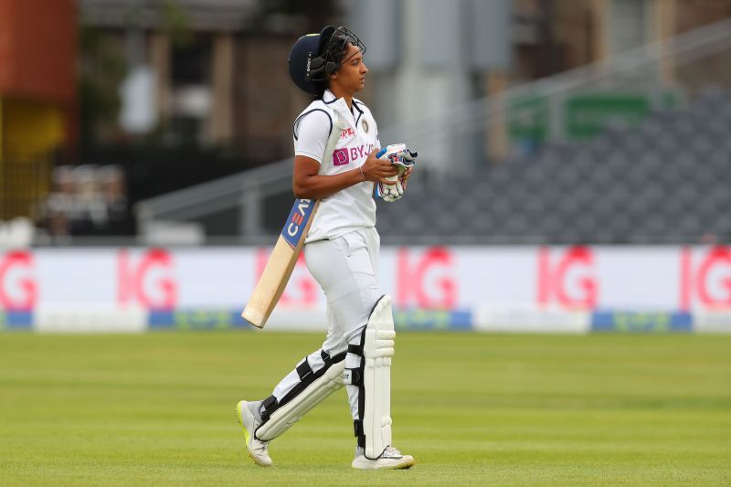 Harmanpreet Kaur was a part of the Indian playing XI that played a Test against England women earlier this year.