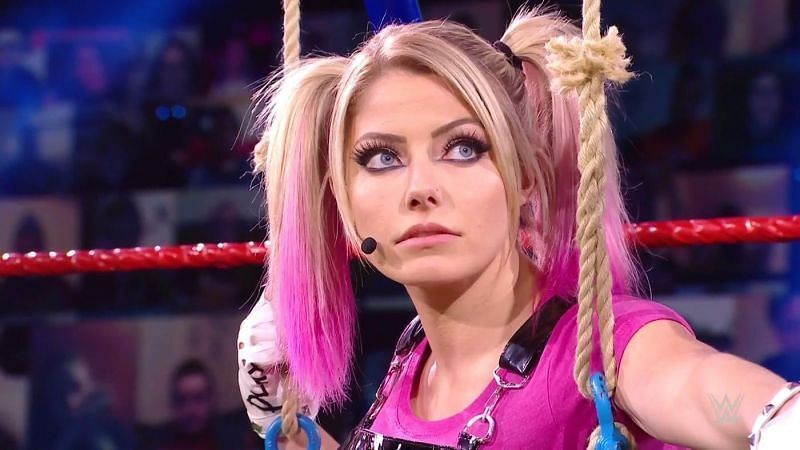 Alexa Bliss was recently involved in a title feud