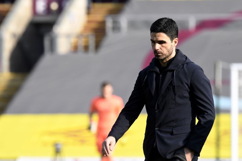 Arsenal manager Mikel Arteta. (Photo by Peter Powell - Pool/Getty Images)