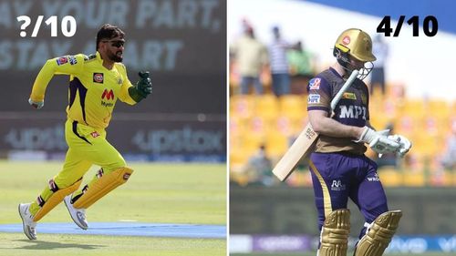 MS Dhoni and Eoin Morgan failed with the bat in Match 38 of IPL 2021