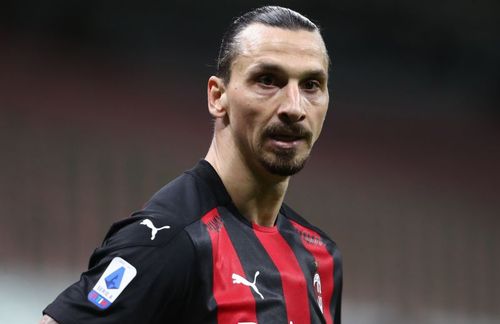 AC Milan forward Zlatan Ibrahimovic. (Photo by Marco Luzzani/Getty Images)