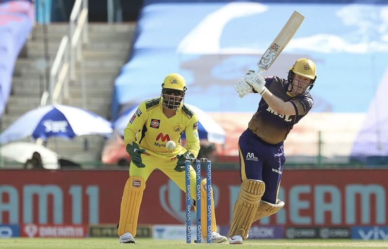 Eoin Morgan didn&#039;t have a very productive day with the bat. (Photo: BCCI)