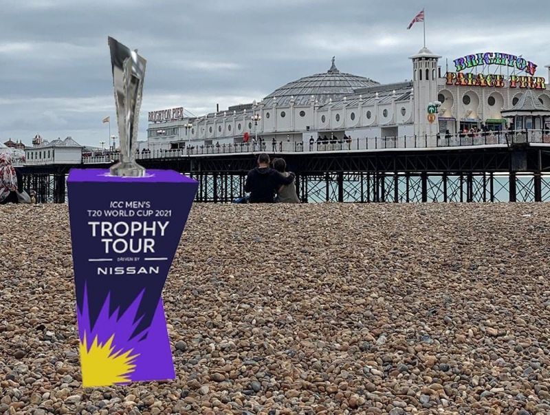 The ICC T20 World Cup trophy is currently on a tour around Europe [Credits: T20 World Cup]
