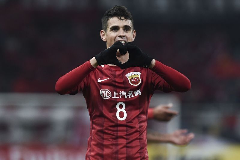 Oscar left Chelsea for China in 2017