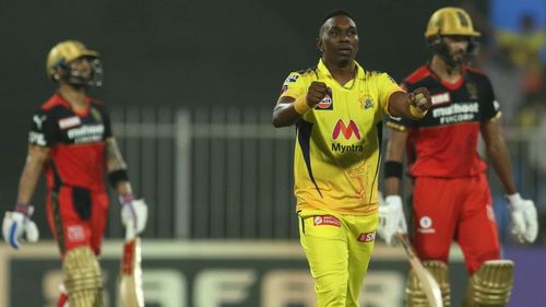 Dwayne Bravo finished with 3-24 to restrict RCB to 156-6 (PC: The Quint)