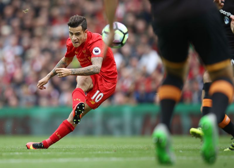 There are not many better sights than Coutinho curling a football into the goal