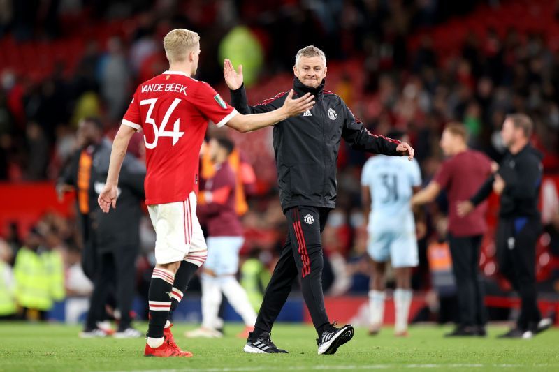 Donny van de Beek impressed against West Ham United.