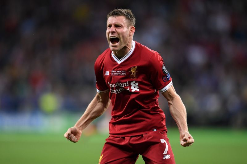 Liverpool midfielder - James Milner