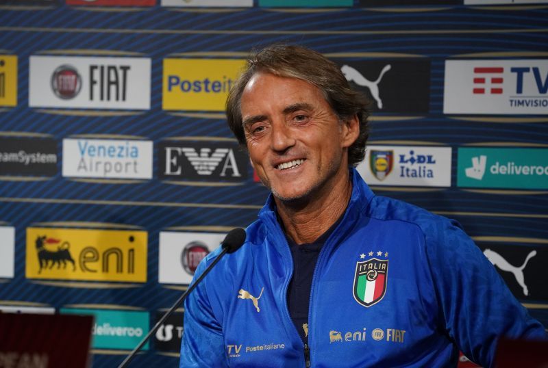 Roberto Mancini led Italy to success at the Euros this summer.