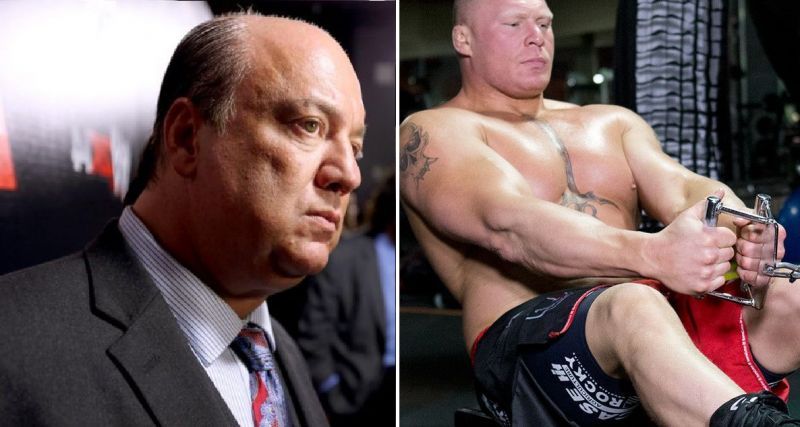 Paul Heyman arranged for a training session involving Gable Steveson and Brock Lesnar