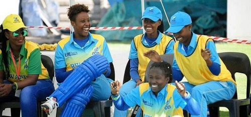 Rwanda Women's Cricket Team (Image Courtesy Rwanda Women's Cricket Twitter)