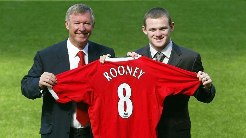 Wayne Rooney's promising talent was identified by Manchester United. They did not hesitate and pounced up on the opportunity to sign him