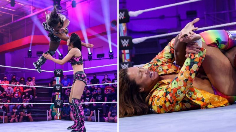 205 Live Main Event featured Ember Moon in action