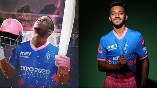 Evin Lewis and Chetan Sakariya will hold the key to Rajasthan Royals' success (Image Courtesy: Rajasthan Royals/Instagram)