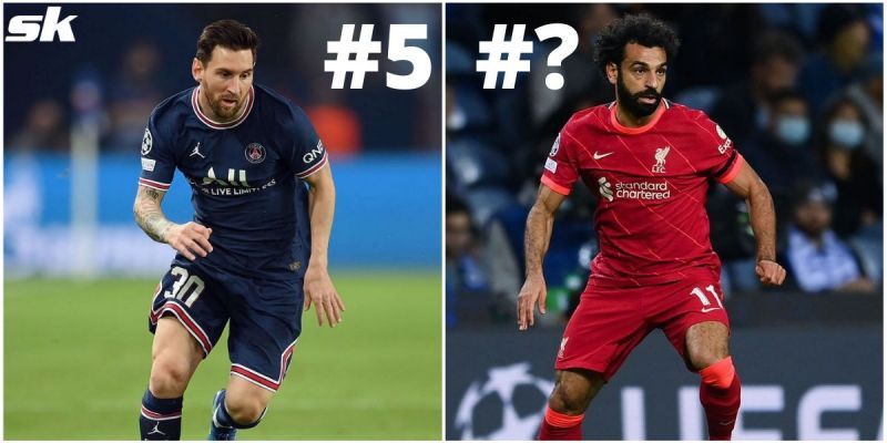 Messi is only the fifth most valuable left-footed player, who tops the list?
