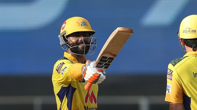 Ravindra Jadeja showed great hitting form with the bat in the first half of IPL 2021