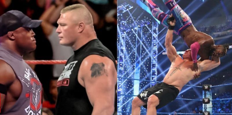 There are several WWE Superstar waiting to cross paths with Brock Lesnar on RAW