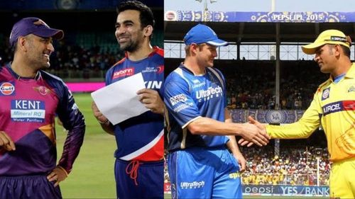 Zaheer Khan and Shane Watson are among the bowlers who have picked up MS Dhoni's wicket the most times in IPL history