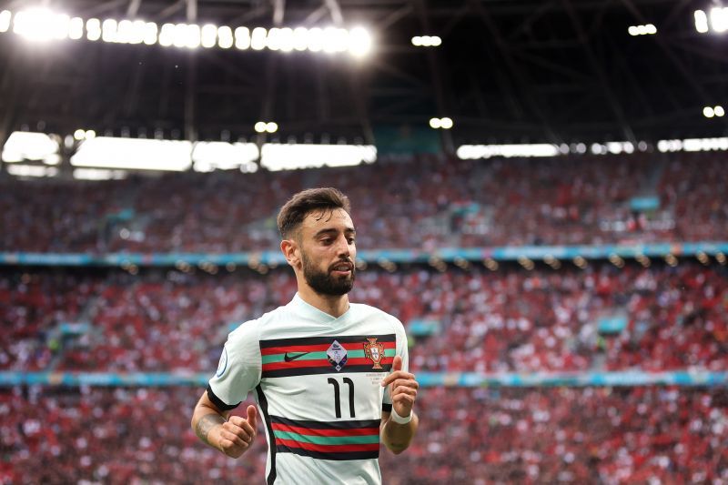 Bruno Fernandes provided the assist for Portugal&#039;s opening goal