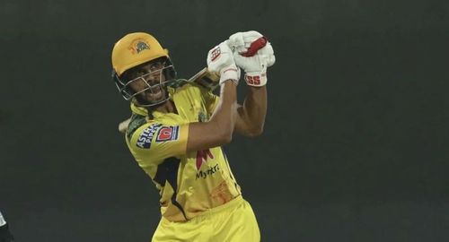 Ruturaj Gaikwad once again top-scored for CSK. (Photo: BCCI)