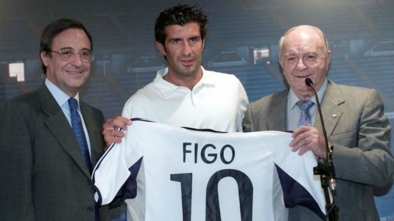 Perez signing Figo was one of the most controversial transfers of all time.