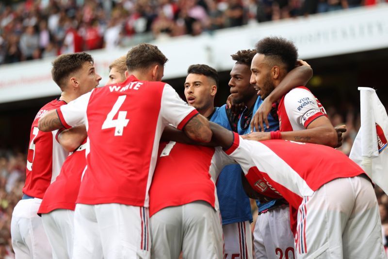 Pierre-Emerick Aubameyang&#039;s goal saw Arsenal win over Nrowich City