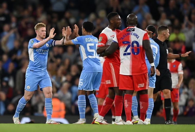 Manchester City v Wycombe Wanderers F.C. - Carabao Cup Third Round