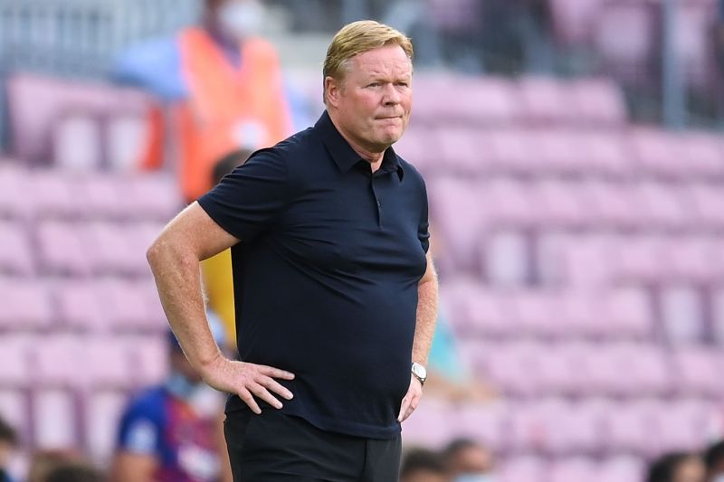 Barcelona manager Ronald Koeman. (Photo by David Ramos/Getty Images)