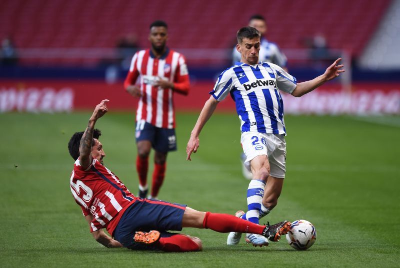 Atletico Madrid take on Deportivo Alaves this weekend
